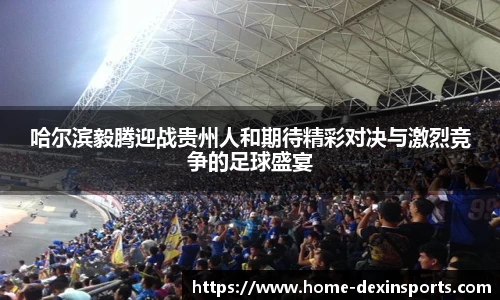 哈尔滨毅腾迎战贵州人和期待精彩对决与激烈竞争的足球盛宴